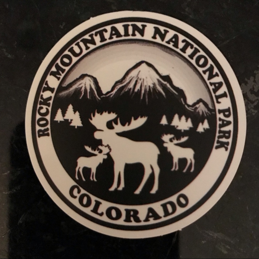 2/$8 Rocky Mountain National Park Laptop Sticker